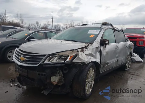 2014 Chevrolet Traverse 1Lt из США, поврежденный, VIN 1GNKVGKD9EJ348598